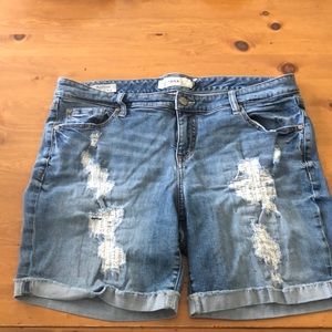 Jean shorts